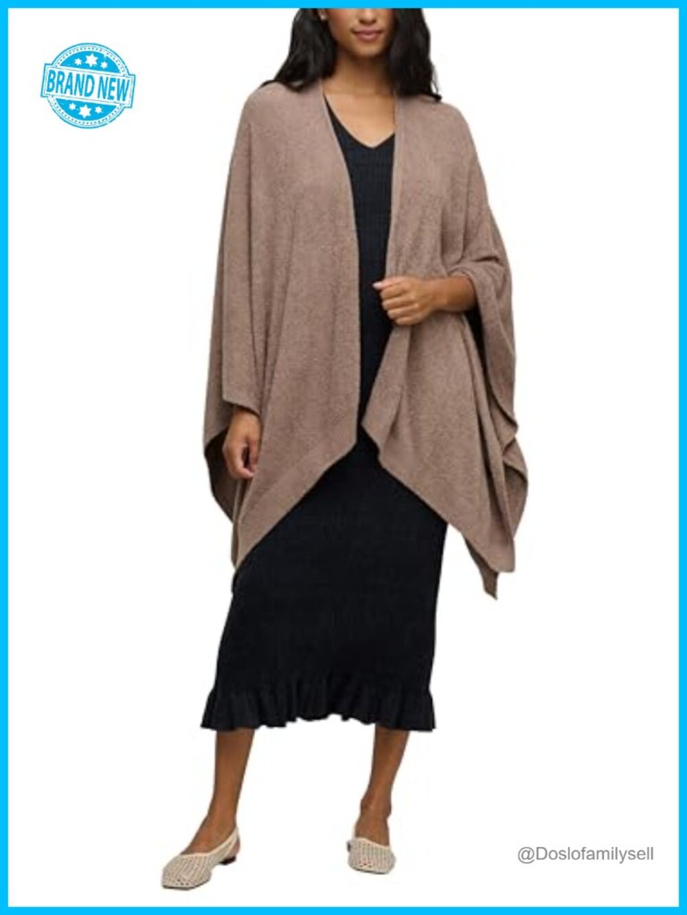 CozyChic Lite Weekend Wrap Nylon Rayon Wearable Blanket